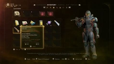outer worlds select consumables|Consumables .